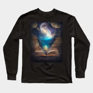 The universe inside a book Long Sleeve T-Shirt